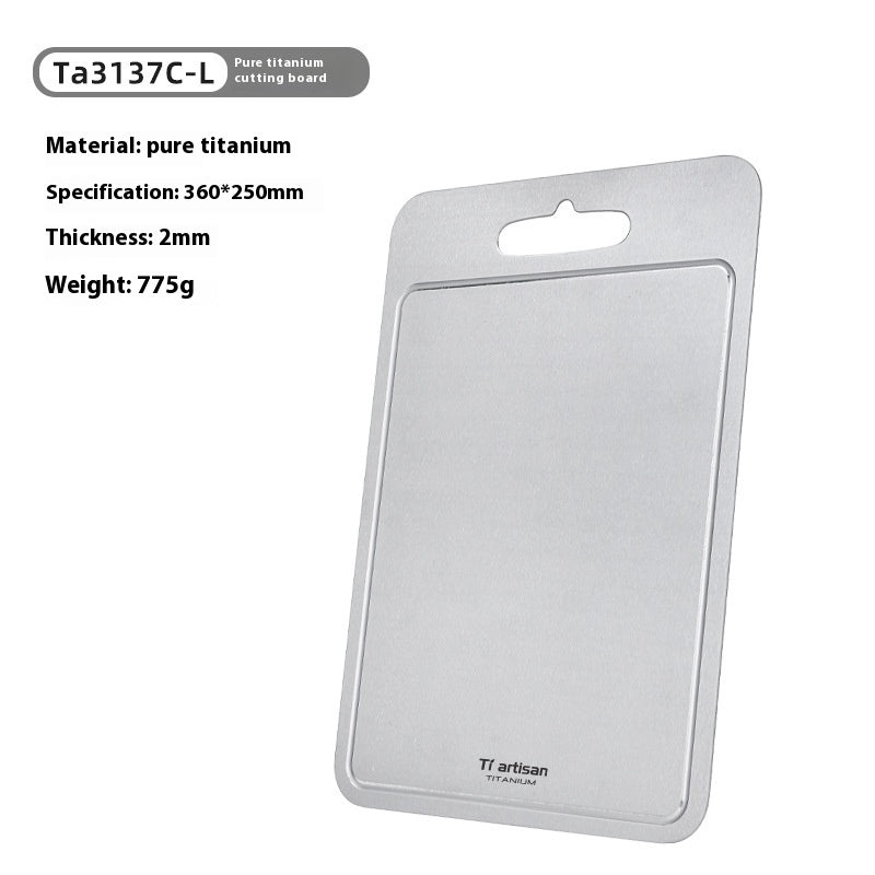 The Ultimate Kitchen Companion: Pure Titanium Cutting Board
